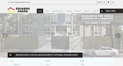 Desktop Screenshot of eduardogrania.com.ar